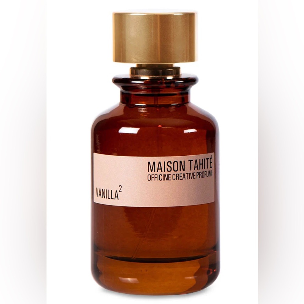Maison Tahité Vanilla² Amber Glass Perfume Bottle